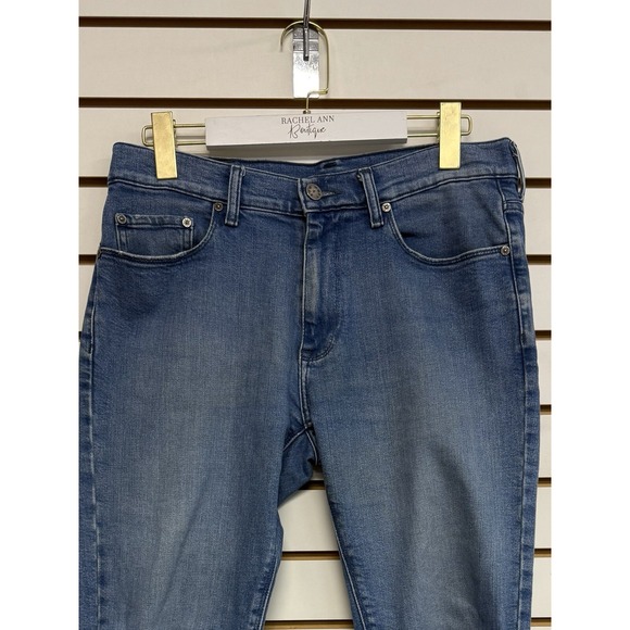 Mott and Bow Men's Slim Fit Jeans Medium Wash 31x30 (READ) Blue Denim Pants - Picture 2 of 12